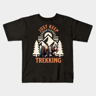 Just Keep Trekking Kids T-Shirt